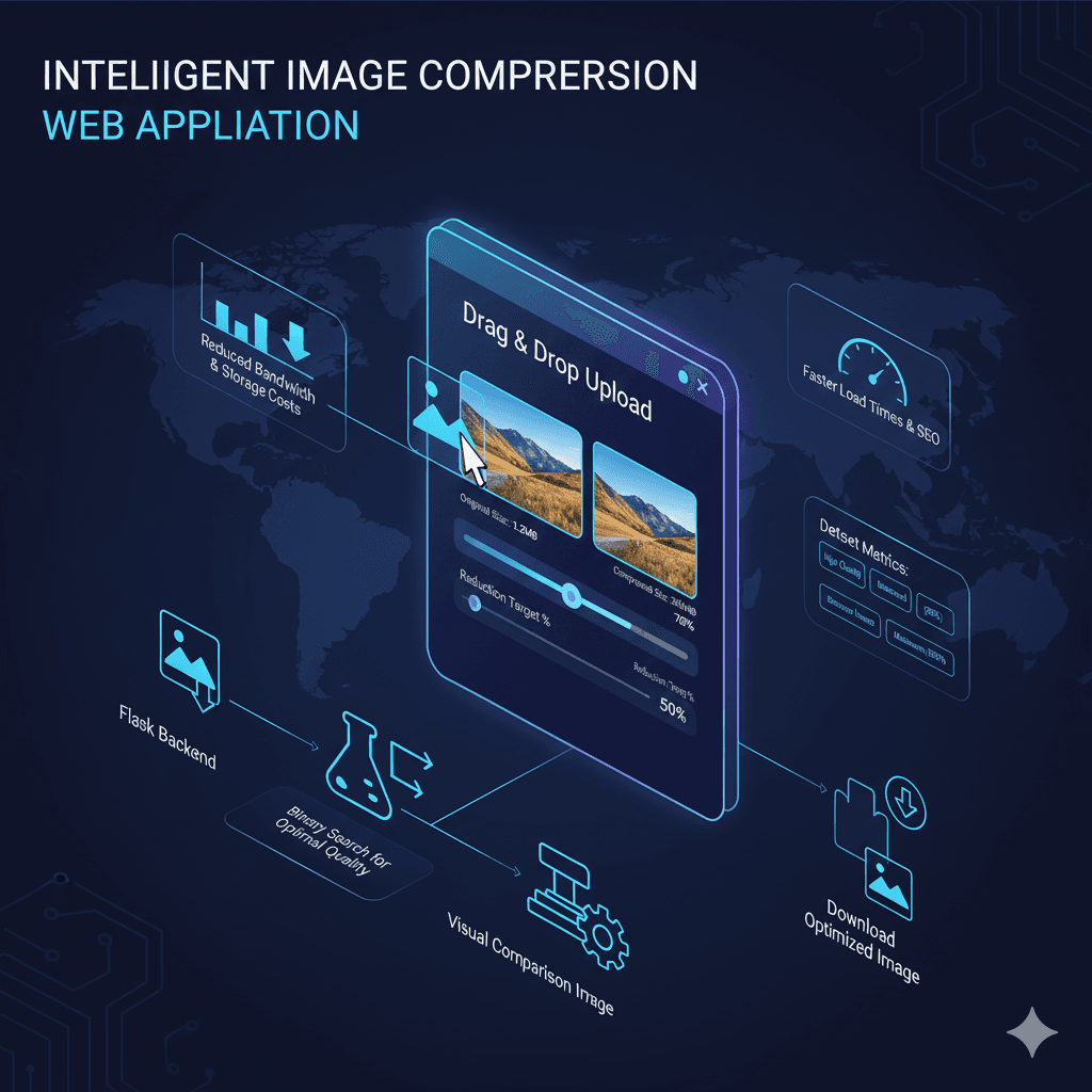 Intelligent Image Compression Web Application